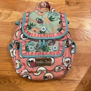 Matilda Jane Little learners toddler backpack. EUC!
